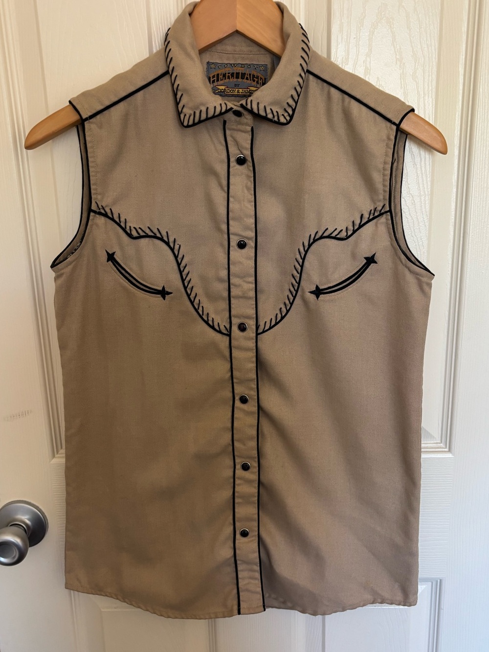 Cowboy Heritage by Gordon & James Embroidered Western Snap Shirt